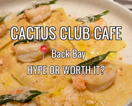 Dinner at Cactus Club