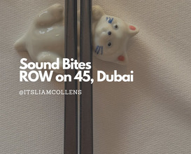 Dinner at Row on 45 Dubai