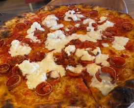 Dinner at Bricco Coal Fired Pizza - Cherry Hill, NJ