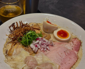 Dinner at Ramen Jazzy Beats 