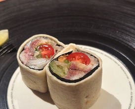 Dinner at Sushi Bar ∞