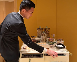 Dinner at ロオジエ