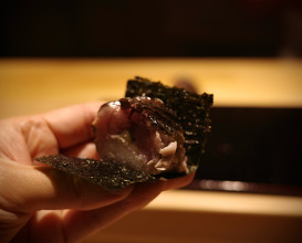 Dinner at 鮨さいとう