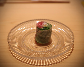 Dinner at Sushi Meino, Azabu Juban