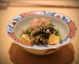 Dinner at Sushi Meino, Azabu Juban