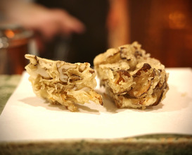 Dinner at Tempura Tenpaku, Chiba