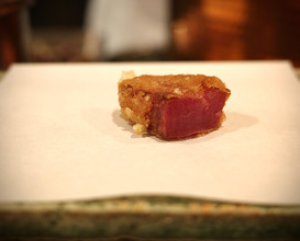 Dinner at Tempura Tenpaku, Chiba