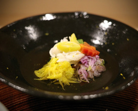 Dinner at Tempura Tenpaku, Chiba