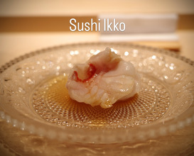 Dinner at Sushi Ikko, Ginza