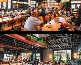 Dinner at Bushwick, Brooklyn