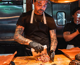 Dinner at Bushwick, Brooklyn