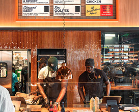Dinner at Bushwick, Brooklyn