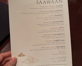 Dinner at Saawaan
