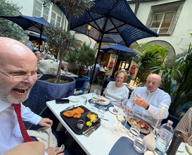 Dinner at St. Peter Stiftskulinarium