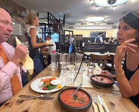 Lunch at Restaurant Triangel