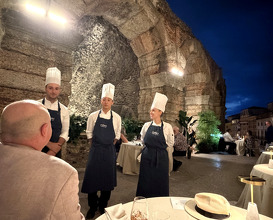 Star Roof Dinner in Verona by Agli Amici a Udine dal 1887