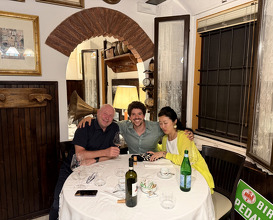 Dinner at Antica Osteria del Mirasole