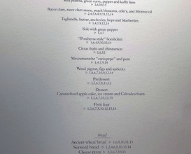 Dinner at Uliassi