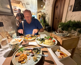 Dinner at Restaurant U Curdunn