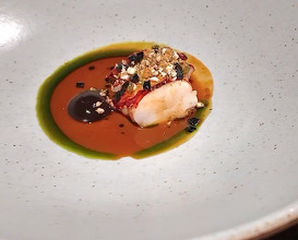 Dinner at Guernsey, Channel Islands