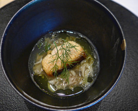 Dinner at 霜止出苗 shimoyamitenaeizuru