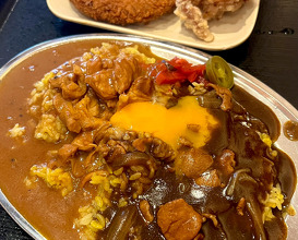 Dinner at カレー食堂マッハ