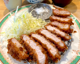 Dinner at とんかつかつゆう