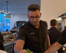 Dinner at Miami, Florida, USA