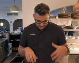 Dinner at Miami, Florida, USA