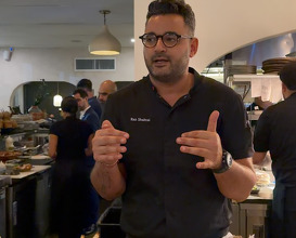Dinner at Miami, Florida, USA