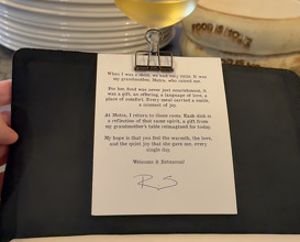 Dinner at Miami, Florida, USA