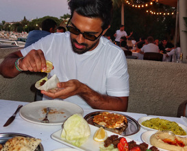 Dinner at Bodrum, Mugla
