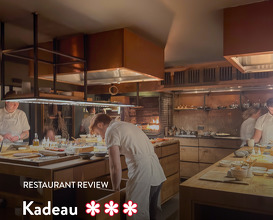Dinner at kadeau