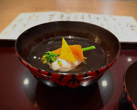 Dinner at 割烹 新多久