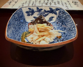 Dinner at 割烹 新多久