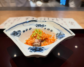 Dinner at 割烹 新多久