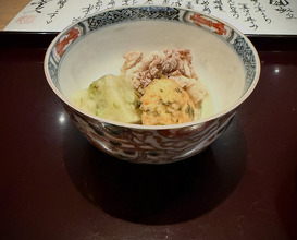 Dinner at 割烹 新多久