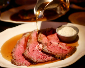 Dinner at 4 Charles Prime Rib