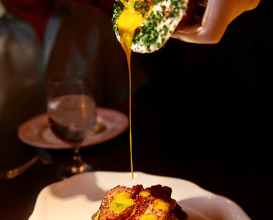 Dinner at 4 Charles Prime Rib