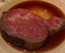 Dinner at Lawry's The Prime Rib Akasaka