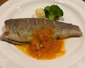Dinner at シェ ホシノ