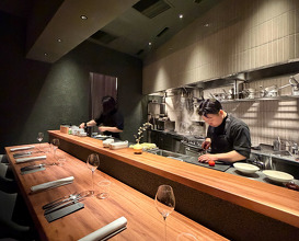 Dinner at Tokyo, Japan