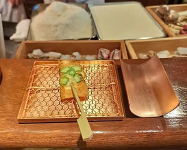 Dinner at Kushi Katsu A-bon (串かつ あーぼん)