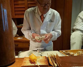 Dinner at Kushi Katsu A-bon (串かつ あーぼん)