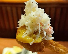 Dinner at Kushi Katsu A-bon (串かつ あーぼん)