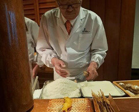 Dinner at Kushi Katsu A-bon (串かつ あーぼん)
