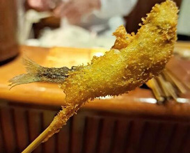 Dinner at Kushi Katsu A-bon (串かつ あーぼん)