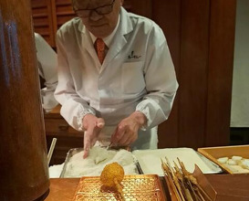 Dinner at Kushi Katsu A-bon (串かつ あーぼん)