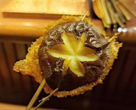 Dinner at Kushi Katsu A-bon (串かつ あーぼん)