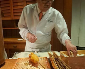Dinner at Kushi Katsu A-bon (串かつ あーぼん)